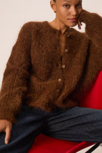 Charger l'image dans la galerie, Cardigan ALMA cognac DES PETITS HAUTS
