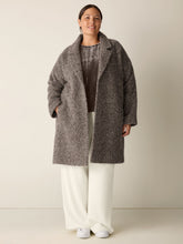 Charger l'image dans la galerie, Manteau à col cranté en alpaga frisé FISHER