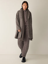 Charger l'image dans la galerie, Manteau à col cranté en alpaga frisé FISHER