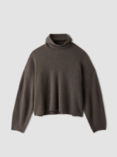 Charger l'image dans la galerie, Chandail 100% cachemire taupe FISHER