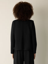 Charger l'image dans la galerie, Veston noir double tricot FISHER