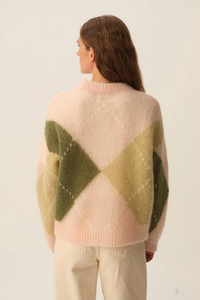 Pull BRETZEL argyle DES PETITS HAUTS