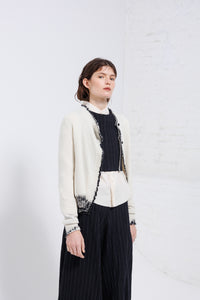 Cardigan laine mérinos NUMERICA