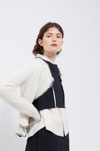 Cardigan laine mérinos NUMERICA