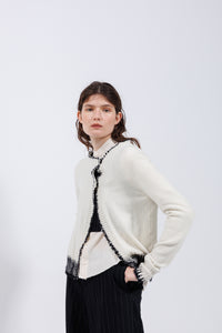 Cardigan laine mérinos NUMERICA