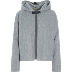 Cardigan polaire gris STEFFENSEN