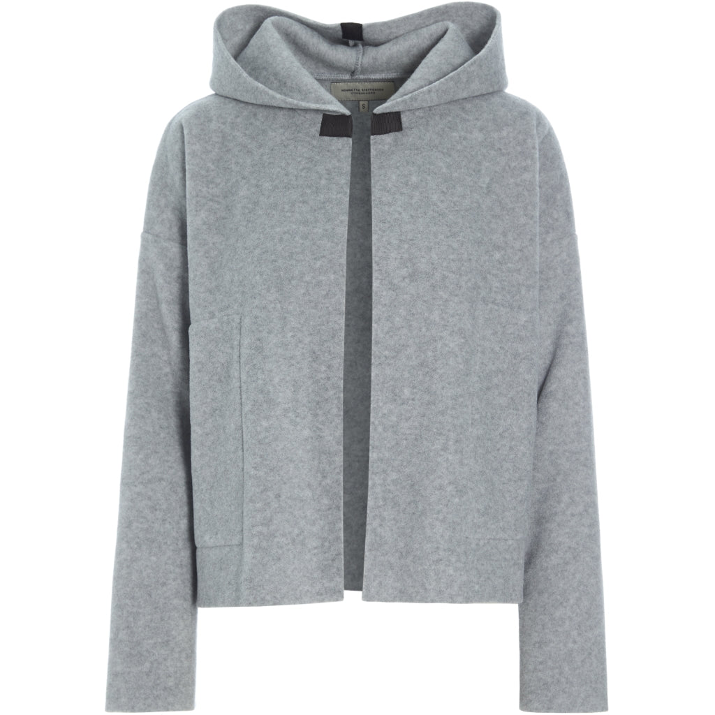Cardigan polaire gris STEFFENSEN