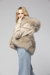 Veste VELVIA latte MAX