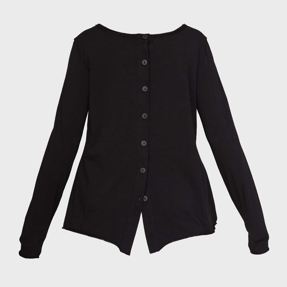 Cardigan BACKSIDE JARDIGAN noir PLUSLAVIE