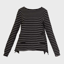 Charger l&#39;image dans la galerie, Cardigan BACKSIDE JARDIGAN pinestripes PLUSLAVIE
