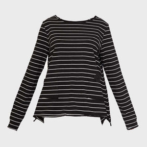 Cardigan BACKSIDE JARDIGAN pinestripes PLUSLAVIE