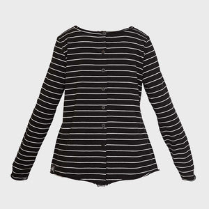 Cardigan BACKSIDE JARDIGAN pinestripes PLUSLAVIE