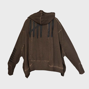 Cardigan WIDESHORT JACKET chocolat PLUSLAVIE