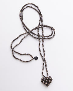 Collier ACROSS HEART LONG choco PLUSLAVIE