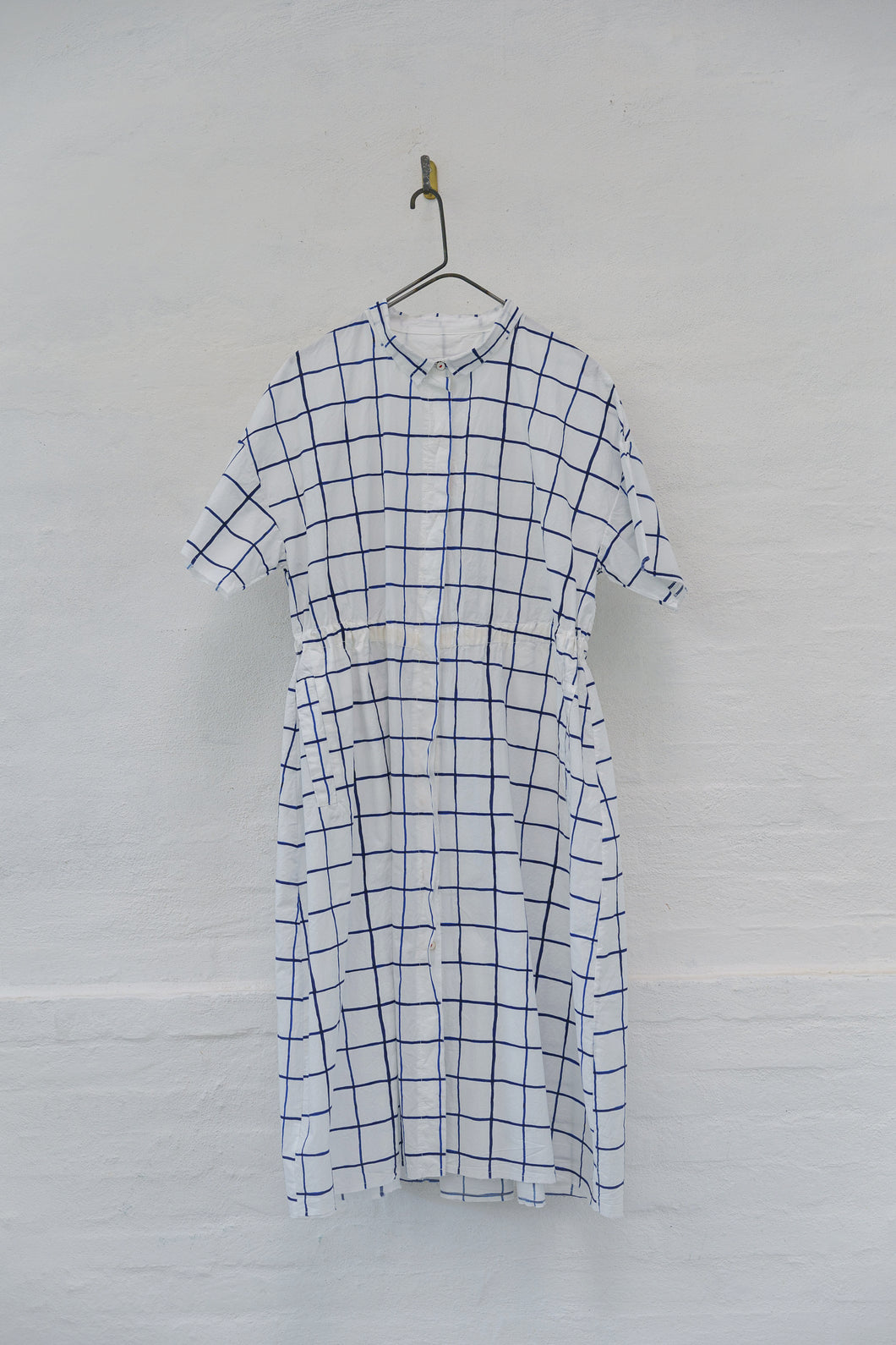 Robe Deborah Blue Check HANNOH