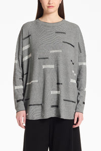 Chandail jacquard bicolore PACINI