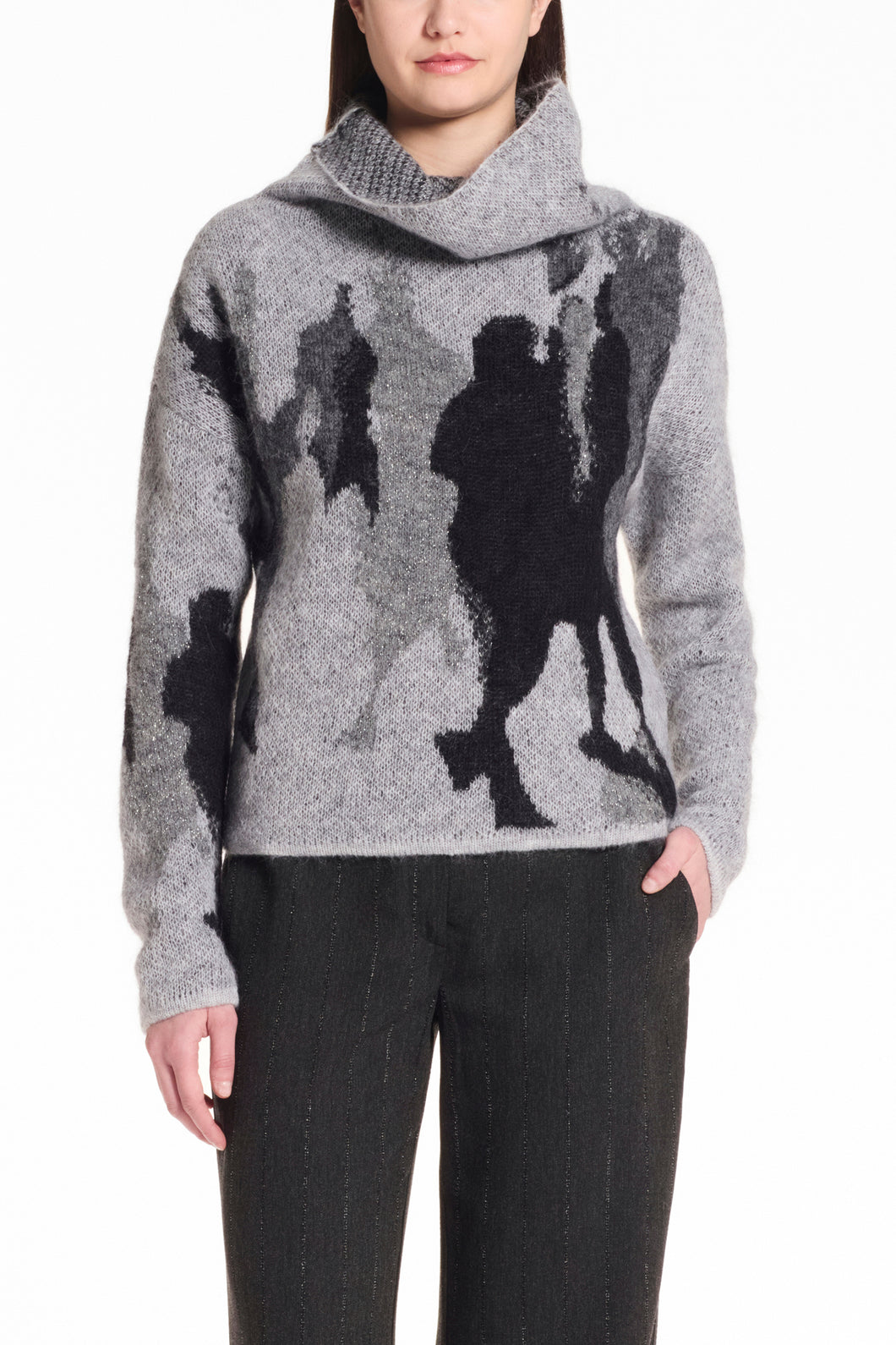 Chandail mélange mohair PACINI