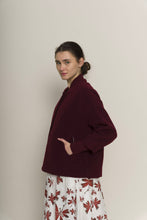 Charger l&#39;image dans la galerie, Jacket Virginie Oxblood HANNOH
