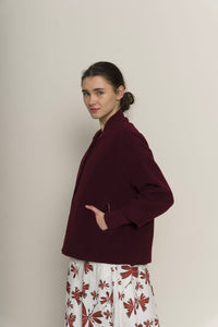 Jacket Virginie Oxblood HANNOH
