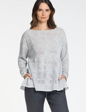 Charger l'image dans la galerie, Tunique jacquard bicolore PACINI
