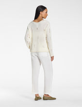 Charger l'image dans la galerie, Chandail maille sans couture off white PACINI
