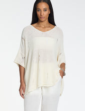 Charger l'image dans la galerie, Tunique maille sans couture off white PACINI
