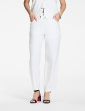Charger l'image dans la galerie, Pantalon toile de coton texturée PACINI
