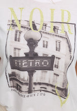 Charger l'image dans la galerie, T-shirt Métro CAT NOIR
