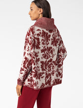 Charger l'image dans la galerie, Chandail jacquard carmin PACINI
