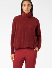 Charger l'image dans la galerie, Chandail tricotage sans couture carmin PACINI
