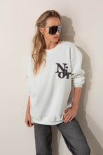Charger l'image dans la galerie, Sweatshirt long CATNOIR
