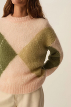 Charger l&#39;image dans la galerie, Pull BRETZEL argyle DES PETITS HAUTS
