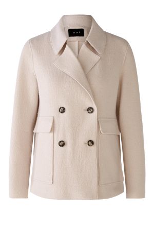 Manteau laine bouillie OUI