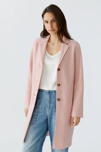 Charger l'image dans la galerie, Manteau laine bouillie classique rose OUI
