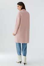 Charger l'image dans la galerie, Manteau laine bouillie classique rose OUI
