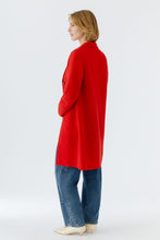 Charger l'image dans la galerie, Manteau laine bouillie rouge OUI
