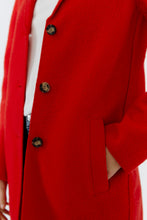 Charger l'image dans la galerie, Manteau laine bouillie rouge OUI
