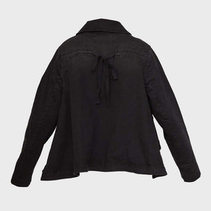 Jacket HOMEY DENIM noir PLUSLAVIE