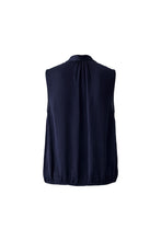 Charger l&#39;image dans la galerie, Blouse viscose marine OUI
