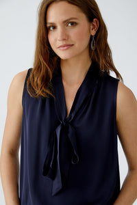 Blouse viscose marine OUI