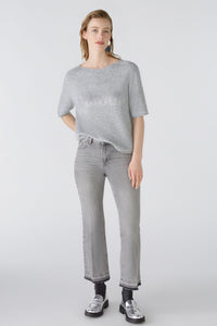 Jeans court gris OUI