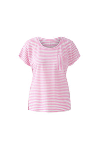 T-shirt pink white OUI