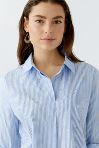 Blouse longue à rayures OUI