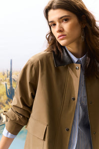 Blouse longue à rayures OUI