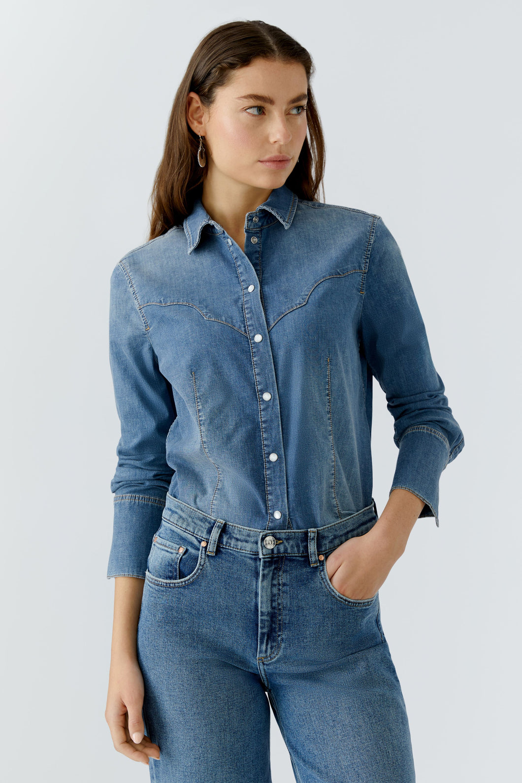 Blouse western denim OUI