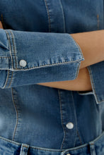 Charger l&#39;image dans la galerie, Blouse western denim OUI
