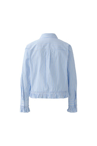 Blouse courte à volants OUI