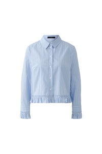 Blouse courte à volants OUI