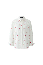 Charger l&#39;image dans la galerie, Blouse en coton avec broderie OUI
