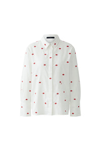Blouse en coton avec broderie OUI